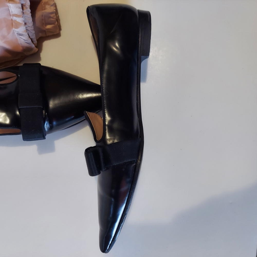 Prada Women's Black Leather Loafers - Picture 3 of 4